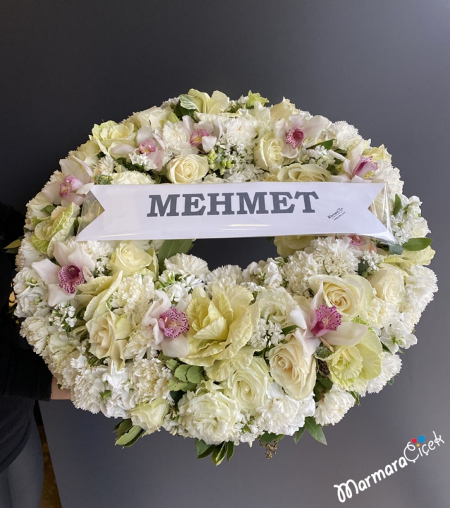 Wreath on Coffin